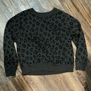 Kids jaguar print crewneck